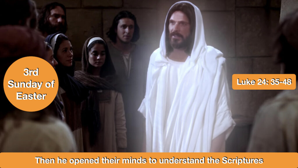 Easter Commentaries 3rd Sunday of Easter – Fr Geoffrey Plant Homilies